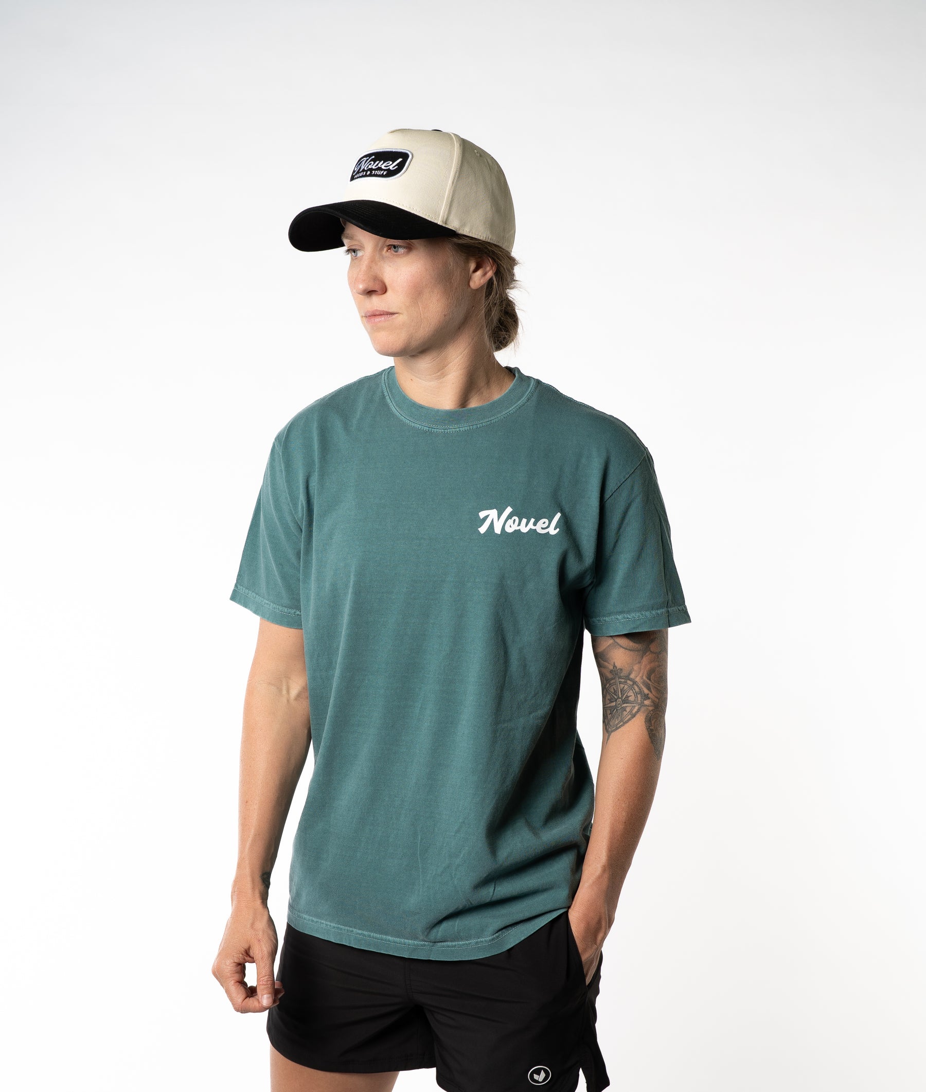Anti Grumpy Gills Tee - Teal