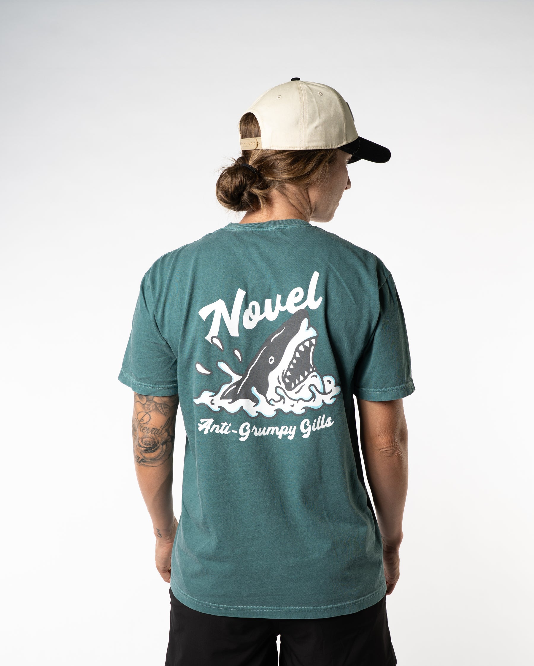 Anti Grumpy Gills Tee - Teal