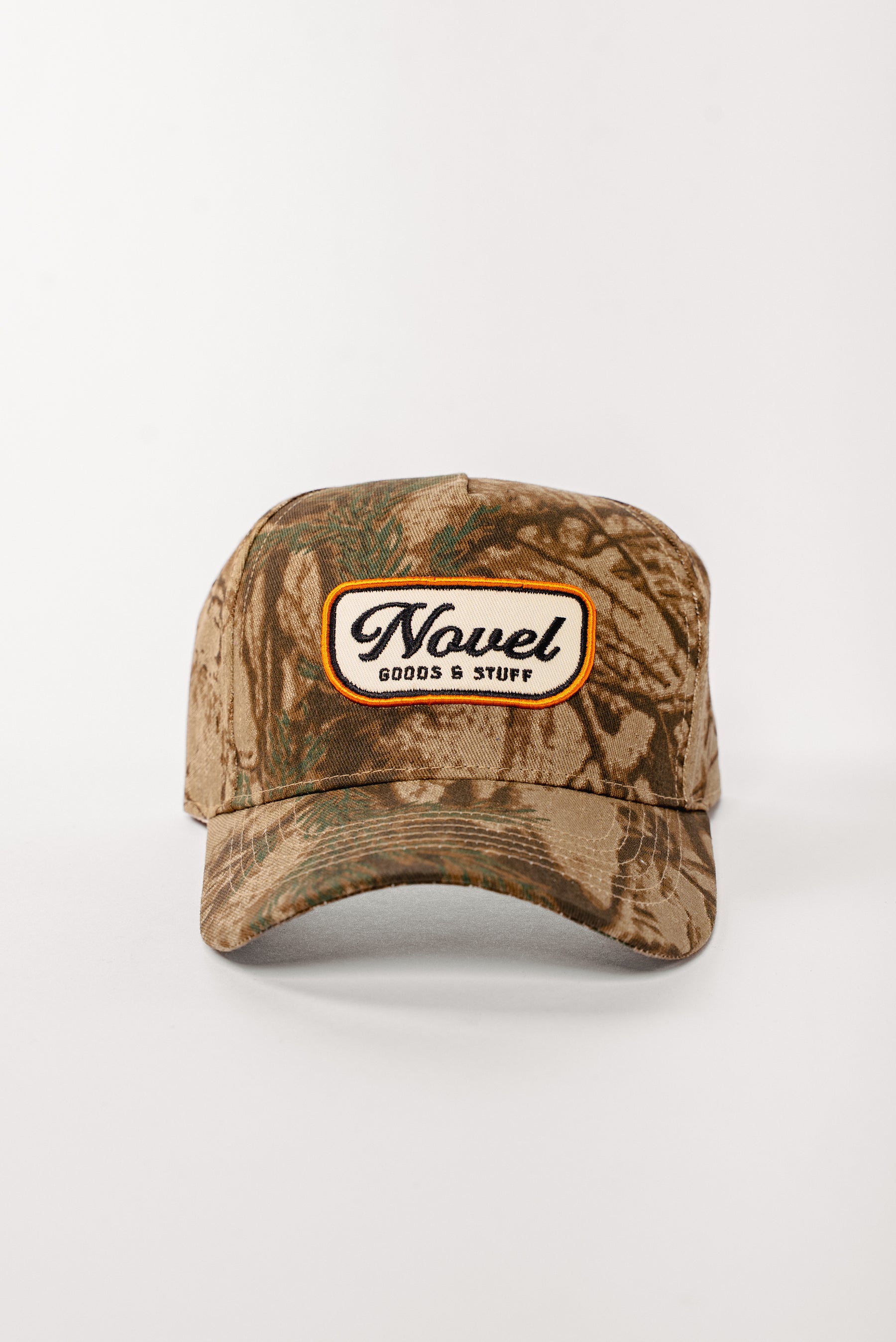 CAMO SNAPBACK - TAN/BROWN