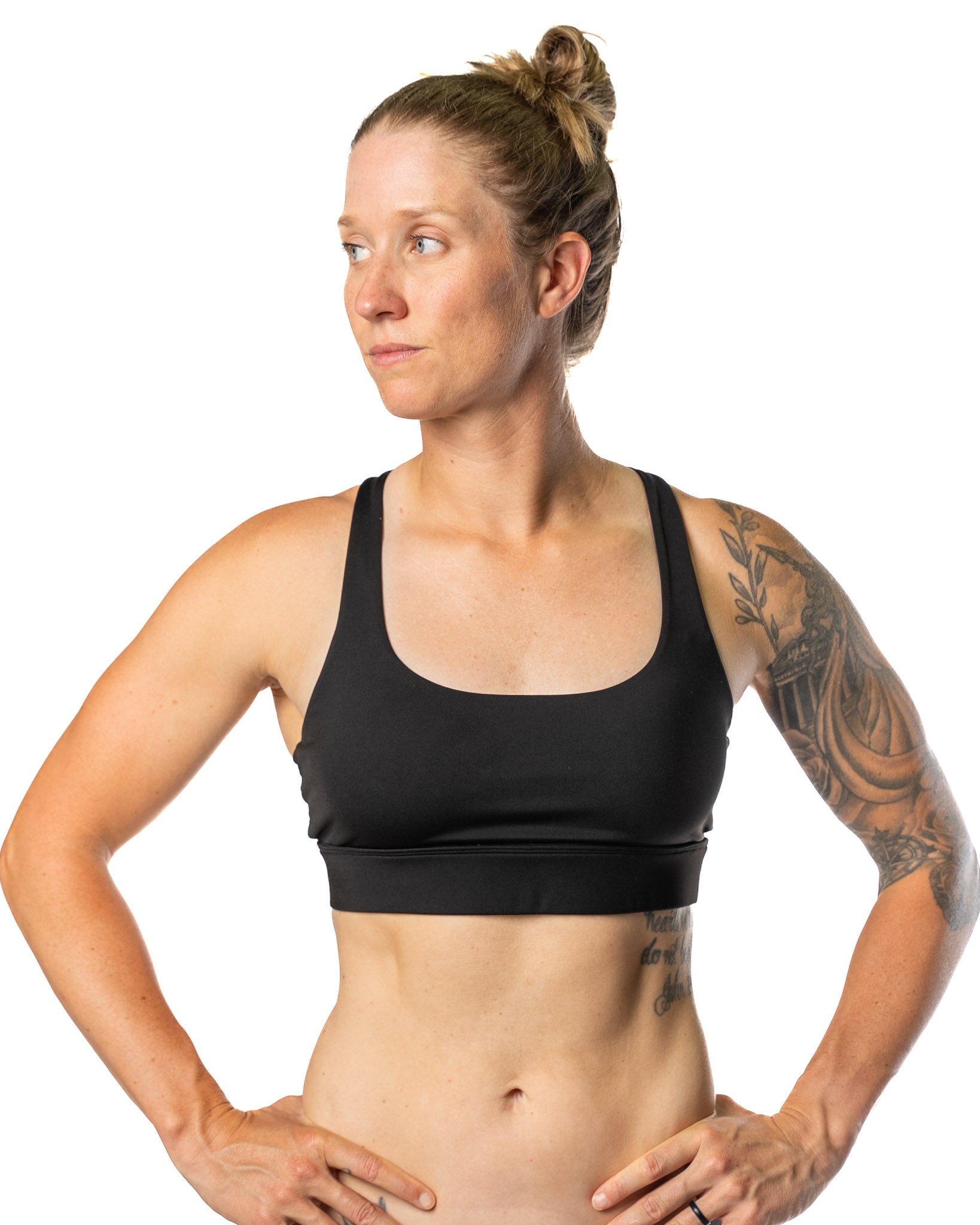 Submerge Swim Bra V2 - BLACK