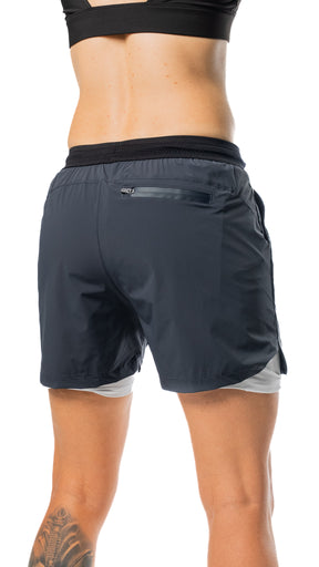 EVO Shorts V3 - DARK NAVY w/ White Compression