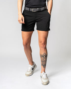 HYBRID SHORTS - BLACK