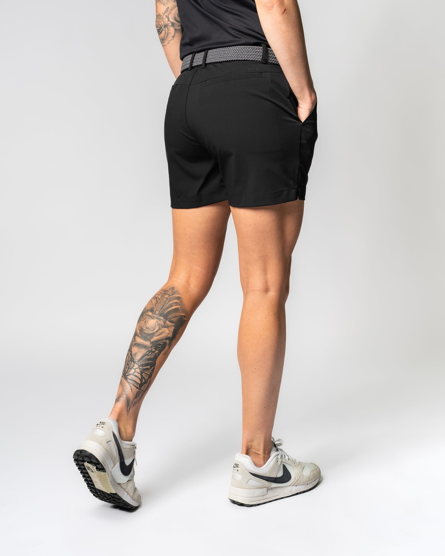 HYBRID SHORTS - BLACK