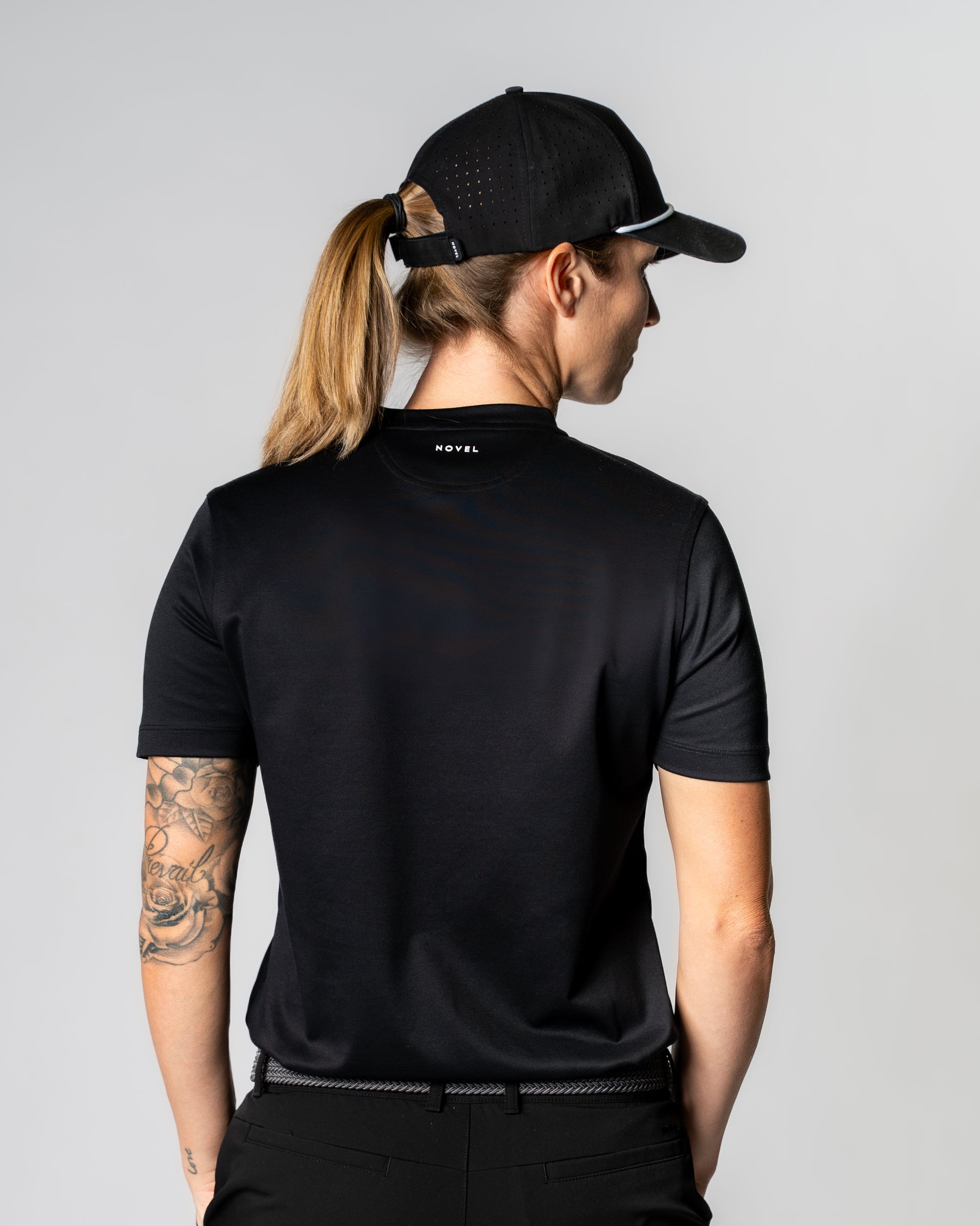 HYBRID BLADE POLO - Black