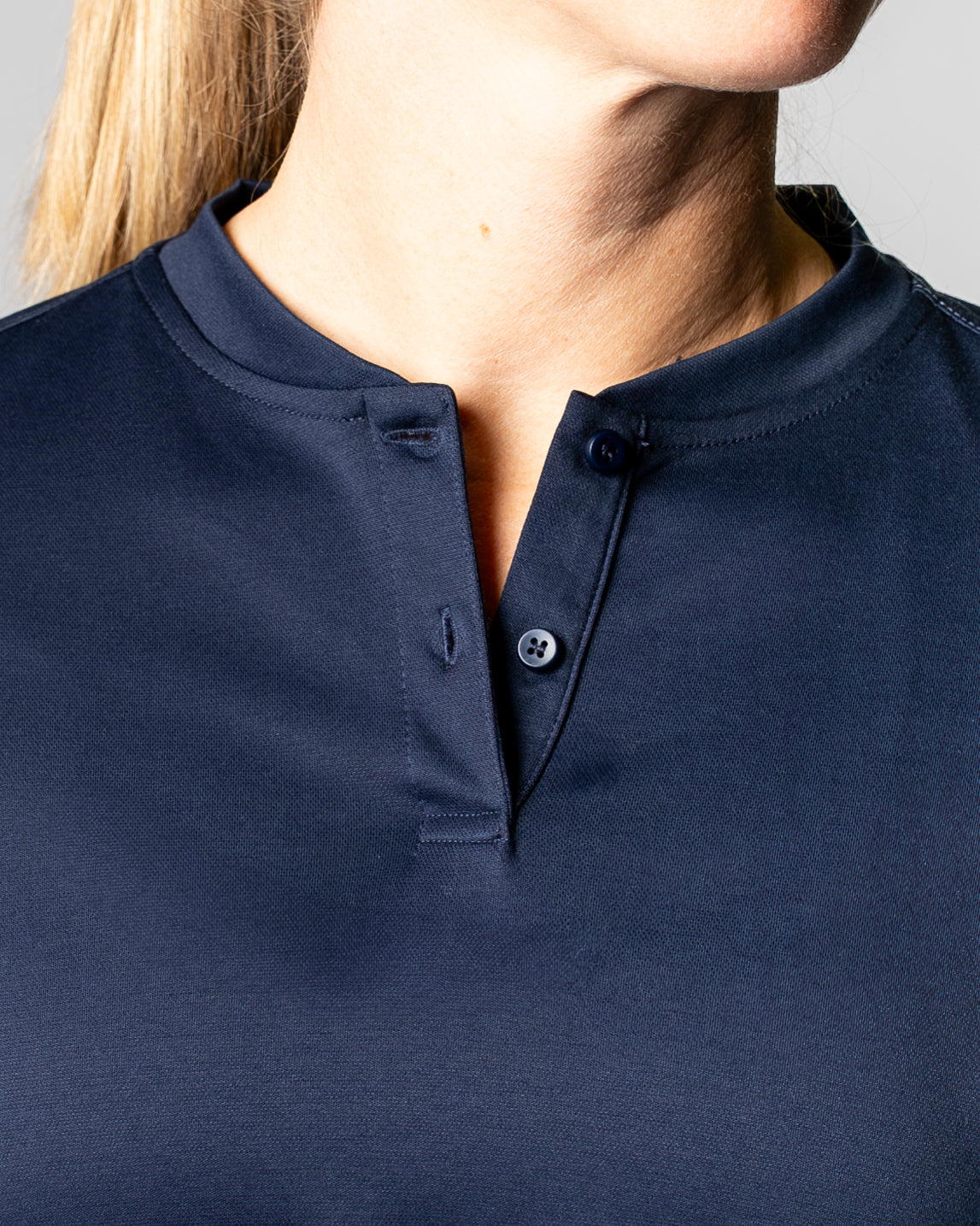 HYBRID BLADE POLO - Navy