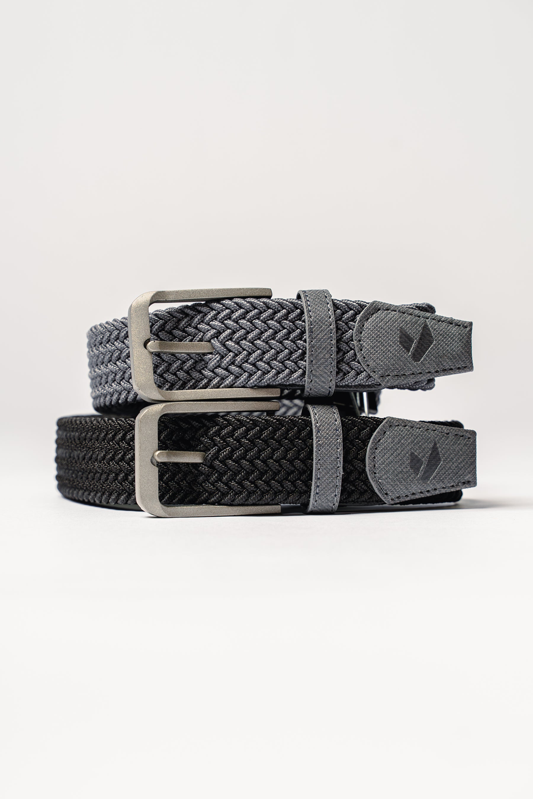 Novel Braided Stretch Belt - BLACK