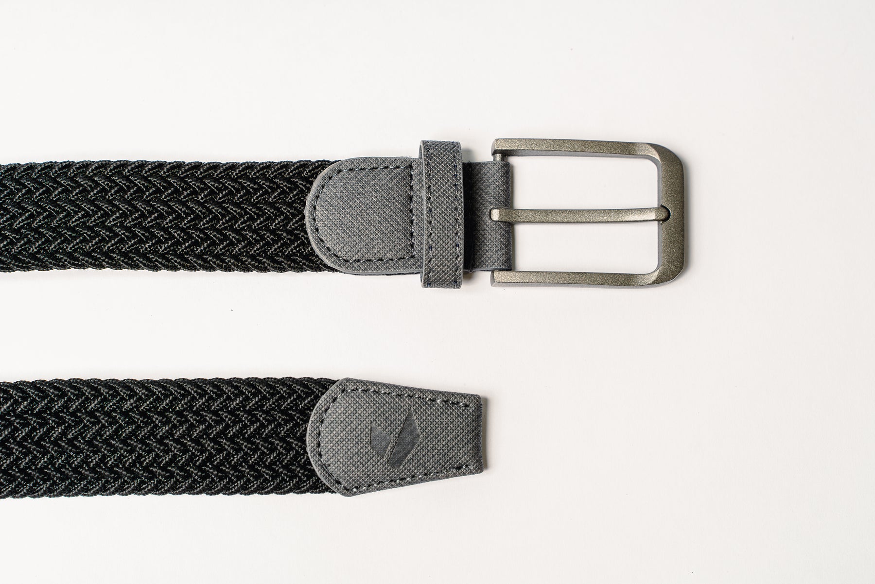 Novel Braided Stretch Belt - BLACK