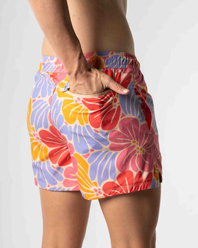 Haven Boardshort - Hibiscus