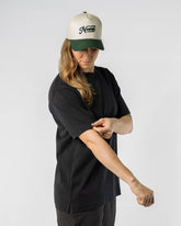 Drop Shoulder Tee - BLACK