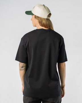 Drop Shoulder Tee - BLACK