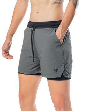 EVO Shorts V3 - SHADOW GRAY w/ Black Compression