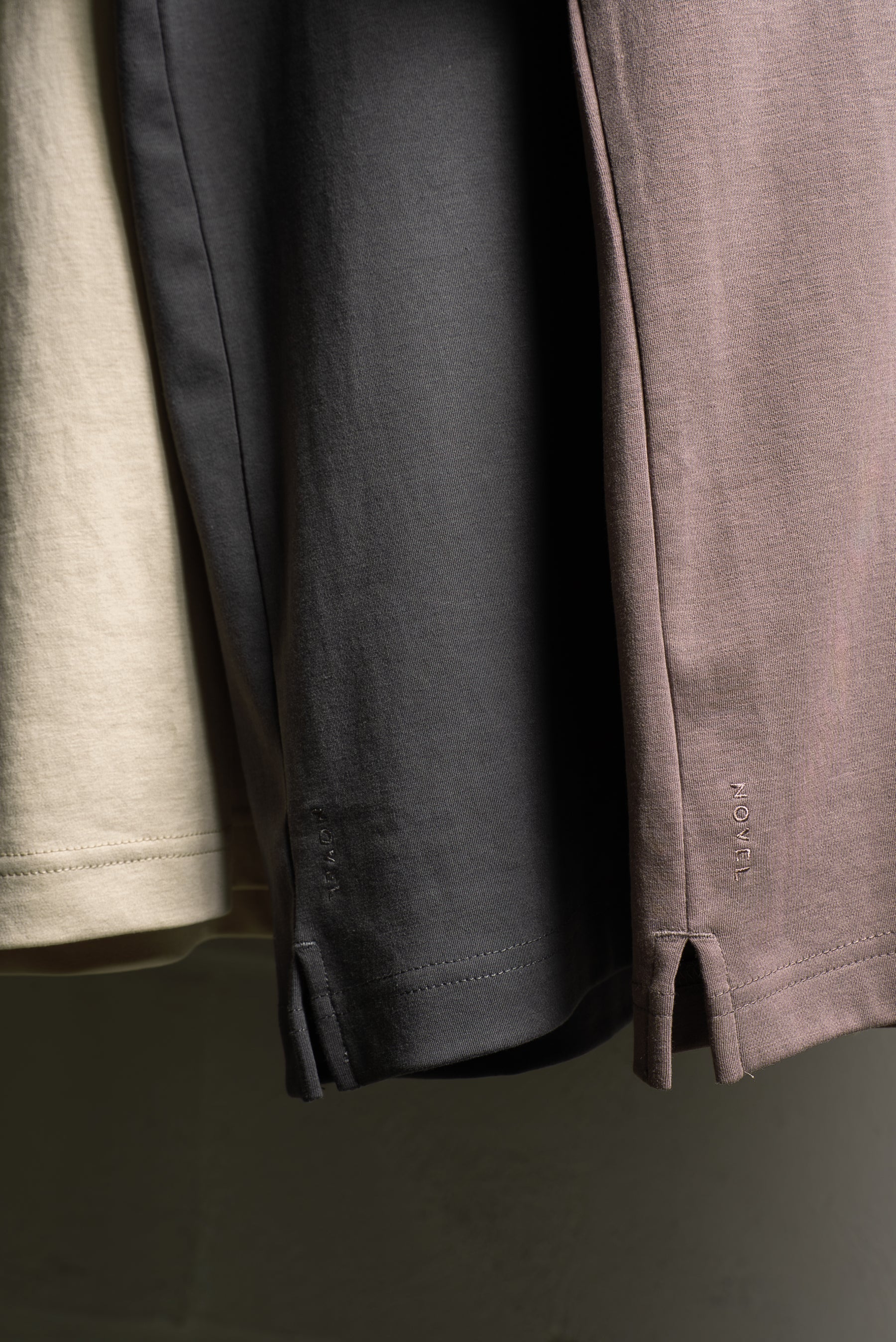 Drop Shoulder Tee - MUSHROOM