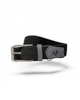 Novel Braided Stretch Belt - BLACK