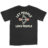LET PEOPLE TEE - BLACK