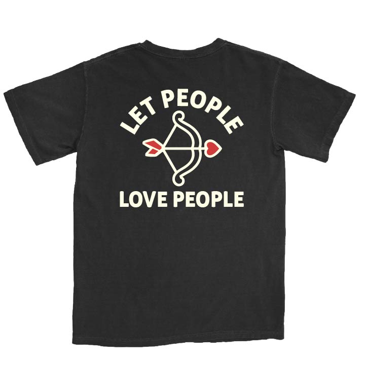 LET PEOPLE TEE - BLACK (PREORDER)