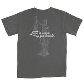 NO DEBATE TEE - PEPPER