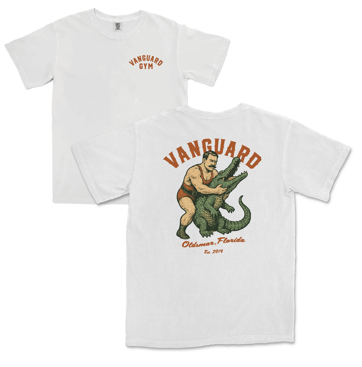 VG ALLIGATOR WRANGLER TEE - White
