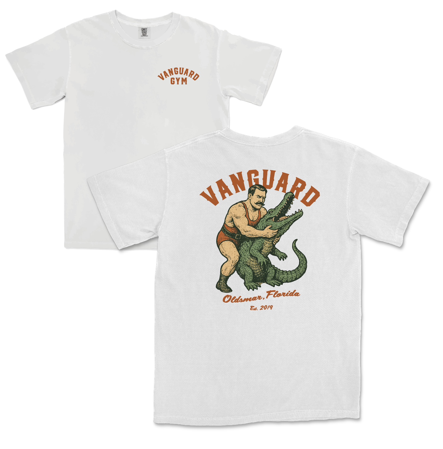 VG ALLIGATOR WRANGLER TEE - White