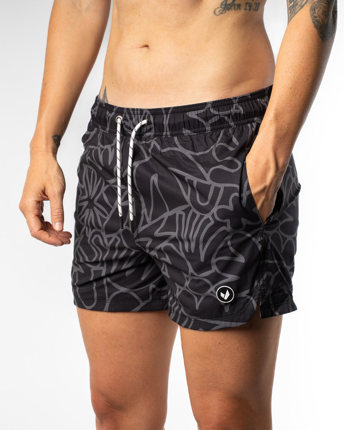 Haven Boardshort - Midnight Bloom