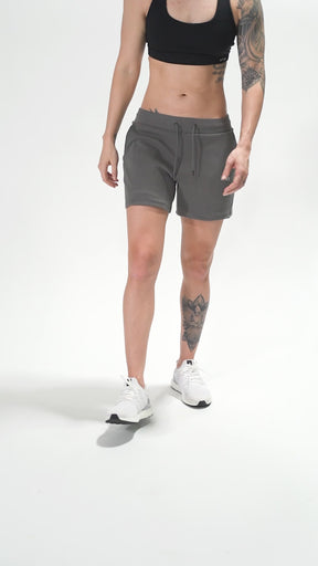 Pantalones cortos esenciales - NEGRO